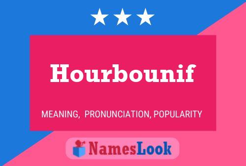 ملصق اسم Hourbounif