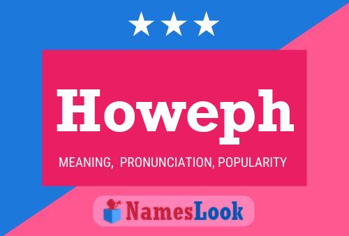 ملصق اسم Howeph