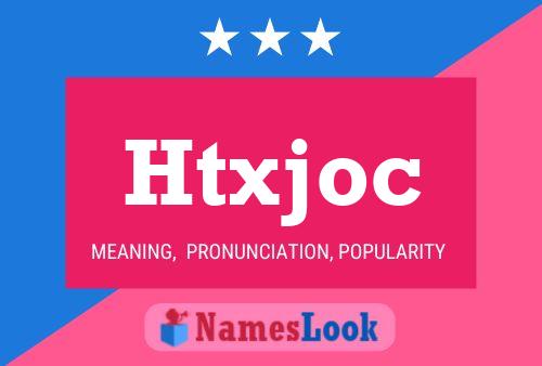 ملصق اسم Htxjoc