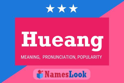 ملصق اسم Hueang