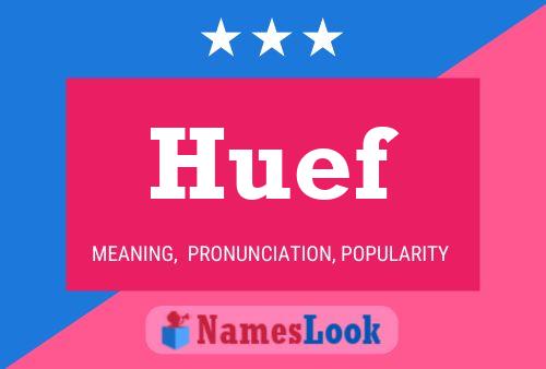 ملصق اسم Huef