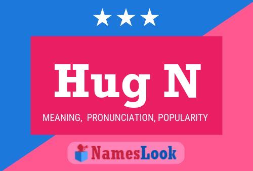 ملصق اسم Hug N