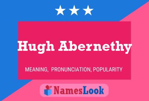 ملصق اسم Hugh Abernethy