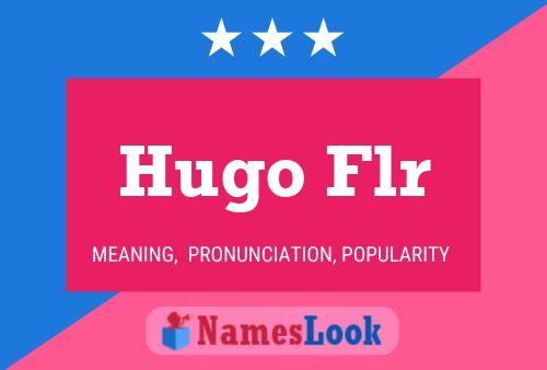 ملصق اسم Hugo Flr