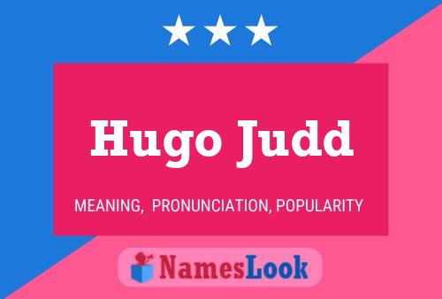 ملصق اسم Hugo Judd