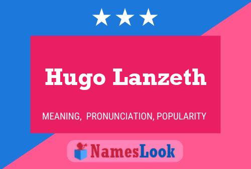 ملصق اسم Hugo Lanzeth