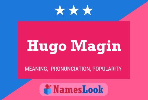 ملصق اسم Hugo Magin