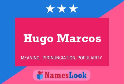 ملصق اسم Hugo Marcos