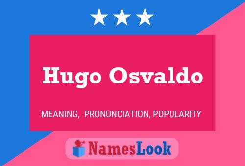 ملصق اسم Hugo Osvaldo