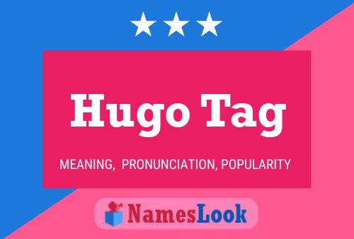 ملصق اسم Hugo Tag