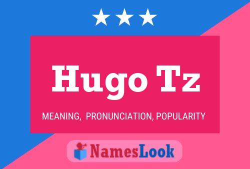 ملصق اسم Hugo Tz