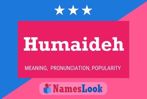 ملصق اسم Humaideh