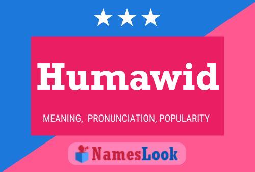 ملصق اسم Humawid