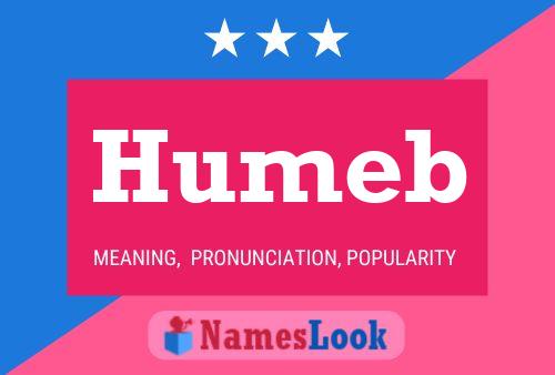 ملصق اسم Humeb