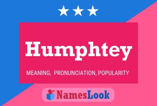 ملصق اسم Humphtey