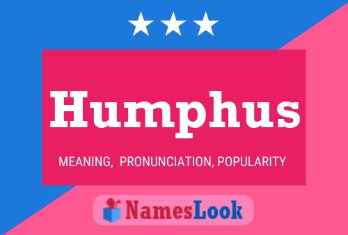 ملصق اسم Humphus