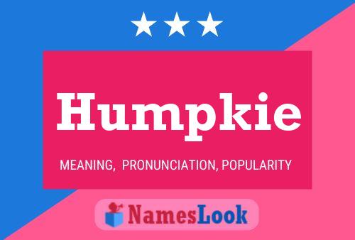 ملصق اسم Humpkie