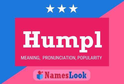 ملصق اسم Humpl