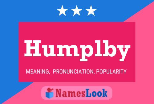 ملصق اسم Humplby