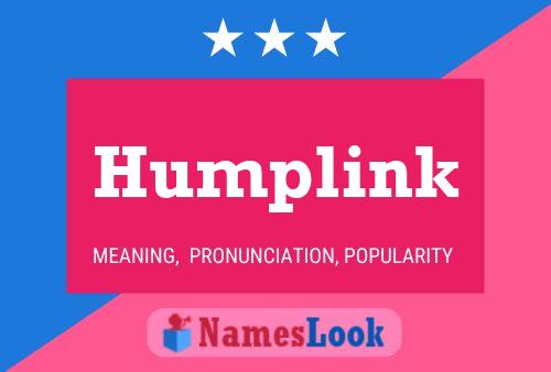 ملصق اسم Humplink