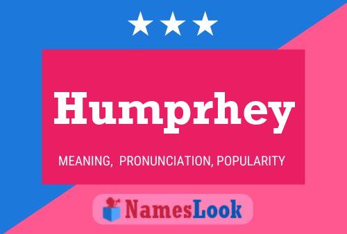 ملصق اسم Humprhey