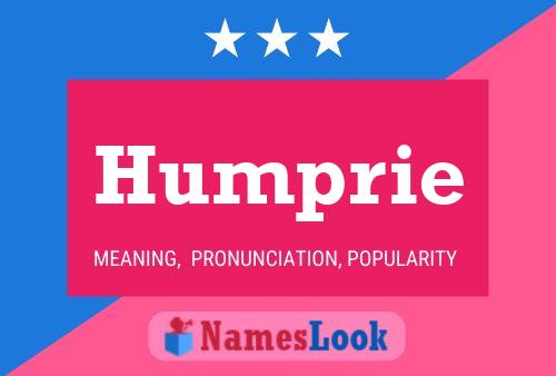 ملصق اسم Humprie