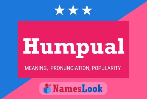 ملصق اسم Humpual