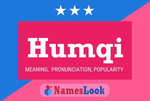 ملصق اسم Humqi