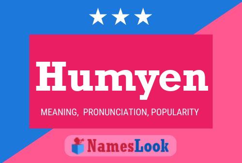 ملصق اسم Humyen