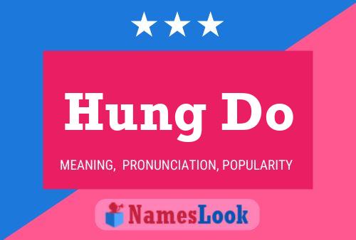 ملصق اسم Hung Do