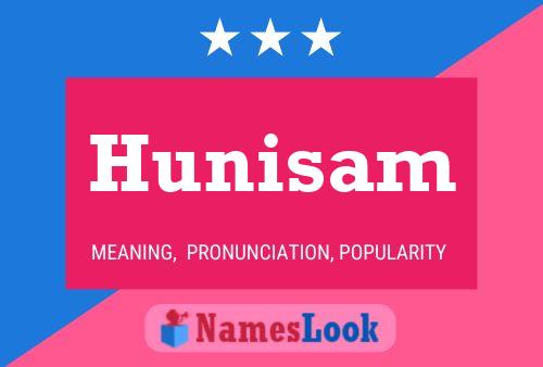 ملصق اسم Hunisam