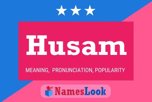 ملصق اسم Husam