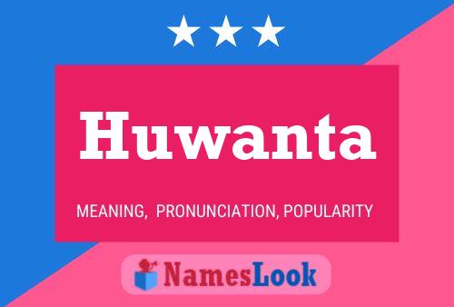 ملصق اسم Huwanta