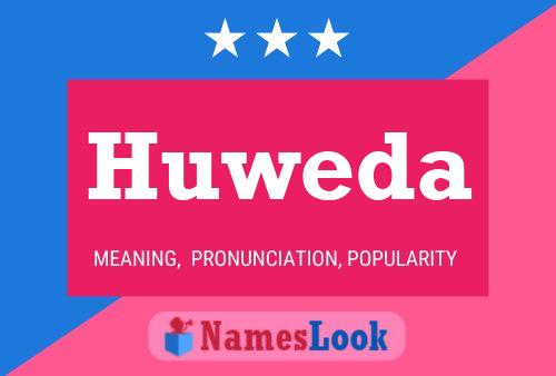 ملصق اسم Huweda