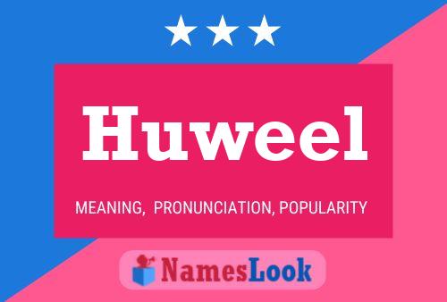 ملصق اسم Huweel