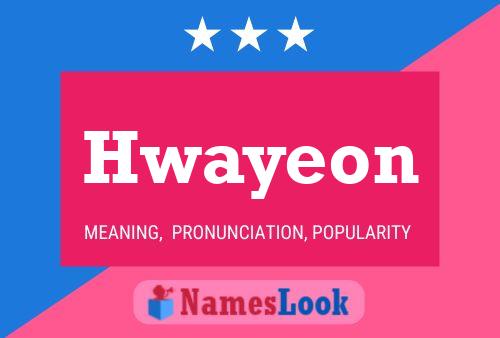 ملصق اسم Hwayeon