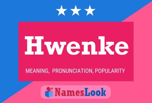 ملصق اسم Hwenke