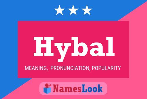 ملصق اسم Hybal