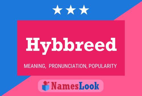 ملصق اسم Hybbreed