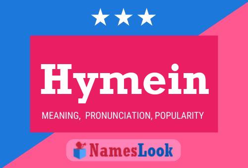 ملصق اسم Hymein