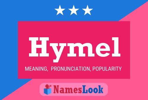 ملصق اسم Hymel