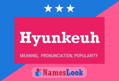 ملصق اسم Hyunkeuh