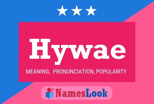 ملصق اسم Hywae