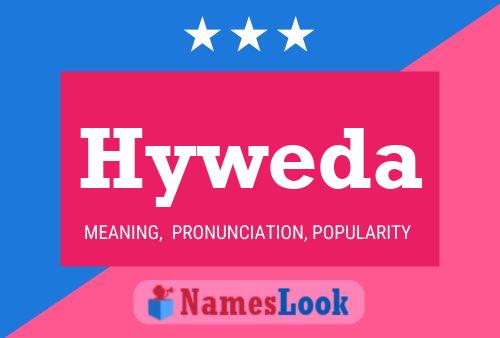 ملصق اسم Hyweda