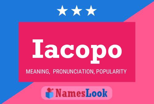 ملصق اسم Iacopo