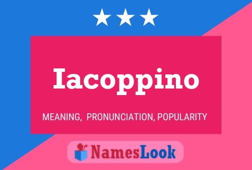 ملصق اسم Iacoppino