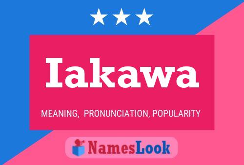 ملصق اسم Iakawa