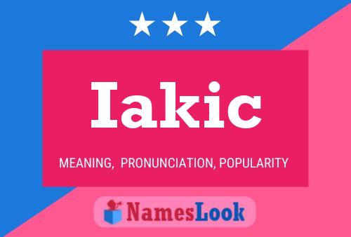 ملصق اسم Iakic