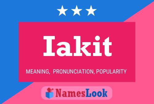 ملصق اسم Iakit