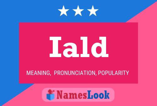 ملصق اسم Iald